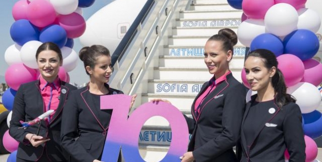 10 YEARS WIZZ AIR AT SOFIA AIRPORT